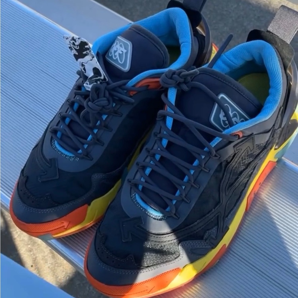 Men off white sneakers